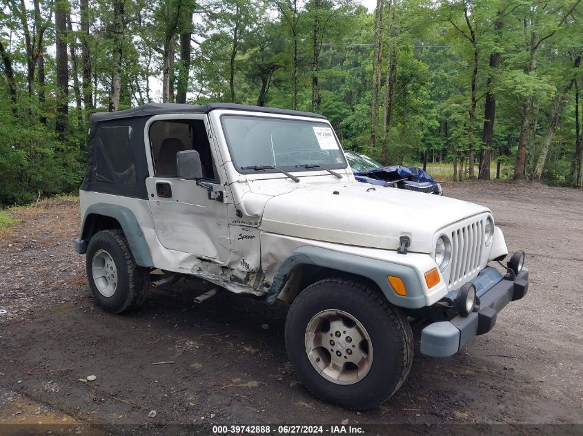 2000 Jeep Wrangler Sport VIN: 1J4FA49S2YP766439 Lot: 39742888