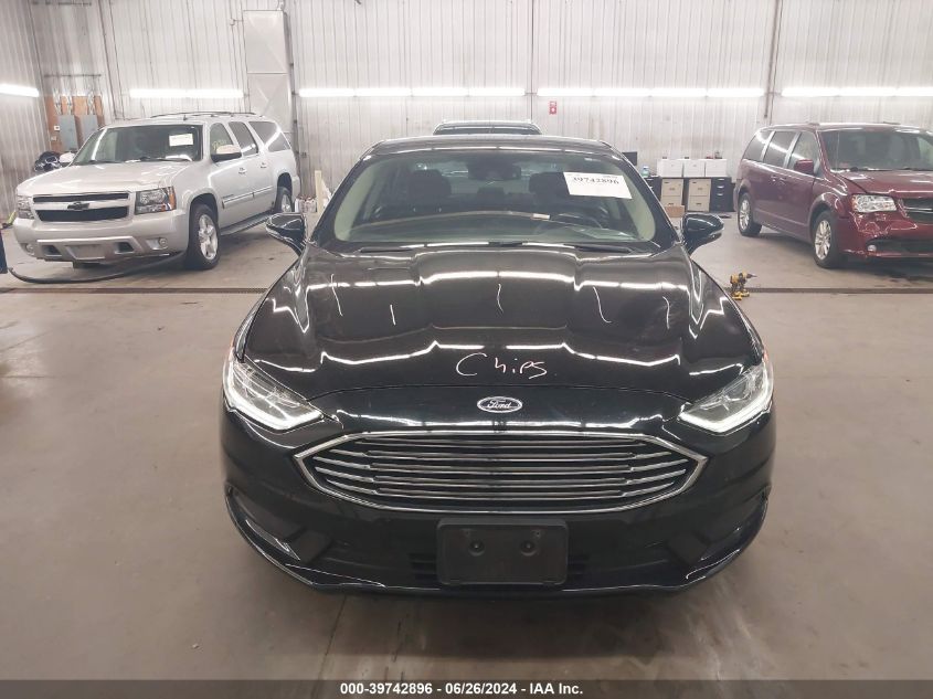 2018 Ford Fusion Se VIN: 3FA6P0H7XJR257603 Lot: 39742896