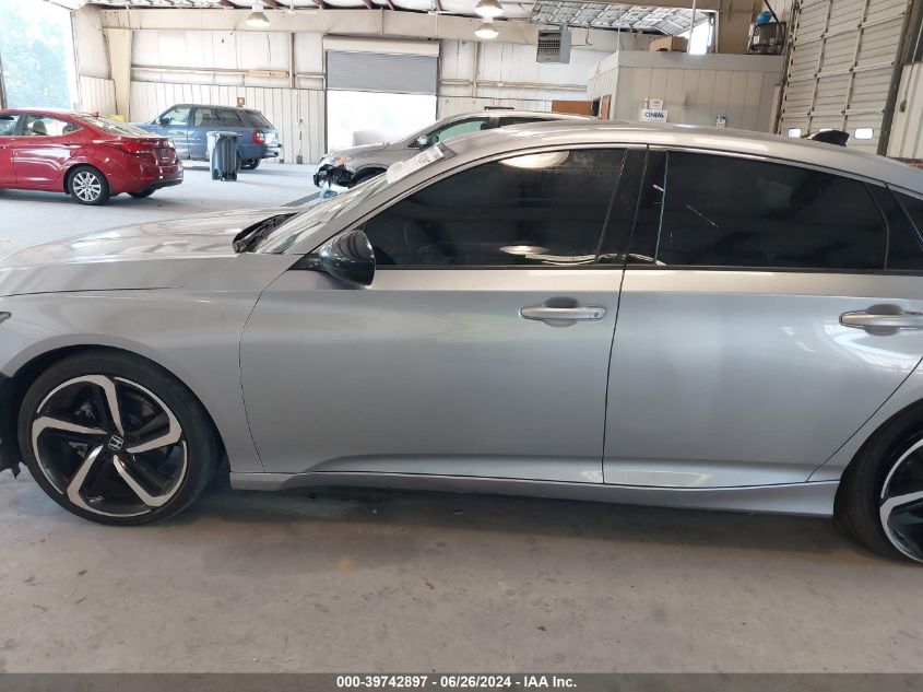 2021 Honda Accord Sport VIN: 1HGCV2F3XMA026764 Lot: 39742897