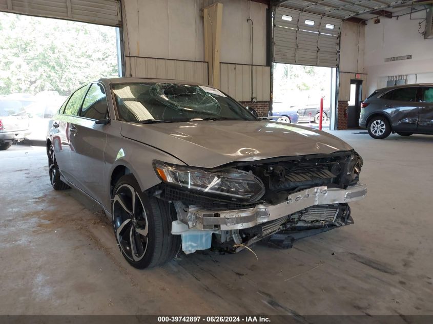 2021 Honda Accord Sport VIN: 1HGCV2F3XMA026764 Lot: 39742897