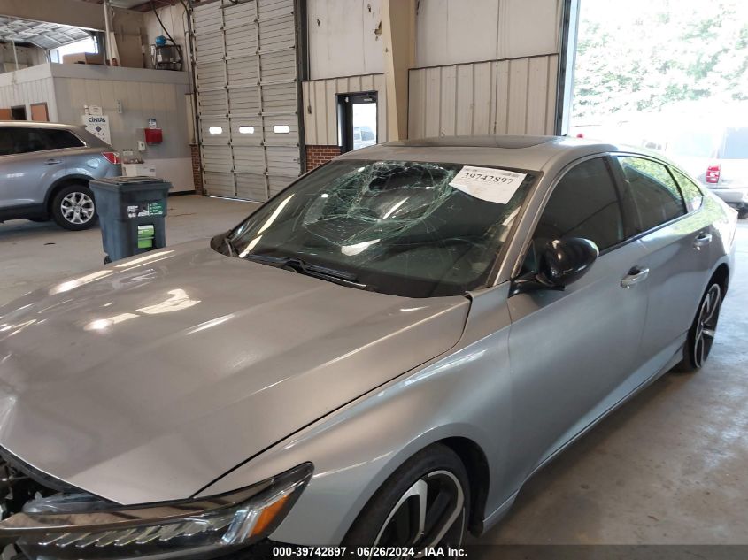 2021 Honda Accord Sport VIN: 1HGCV2F3XMA026764 Lot: 39742897