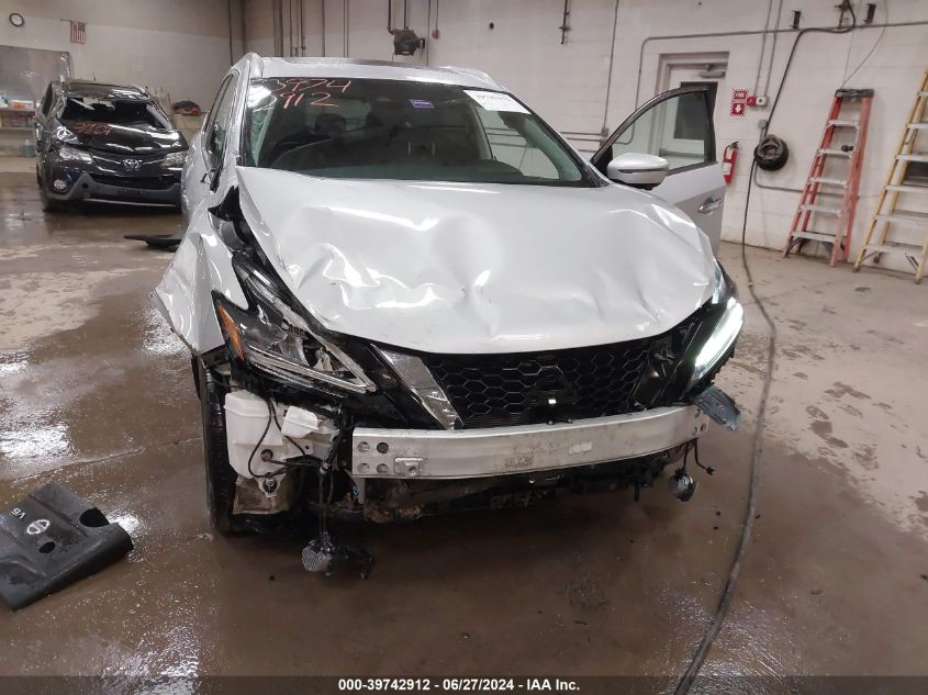 2019 Nissan Murano Sl VIN: 5N1AZ2MS1KN114656 Lot: 39742912