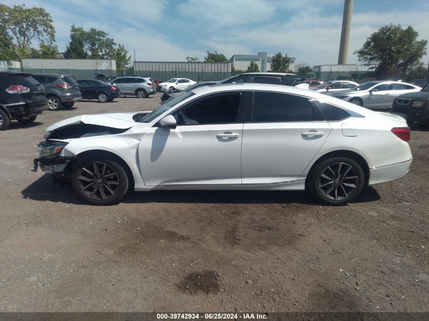 2021 Honda Accord Ex-L VIN: 1HGCV1F53MA012104 Lot: 39742934