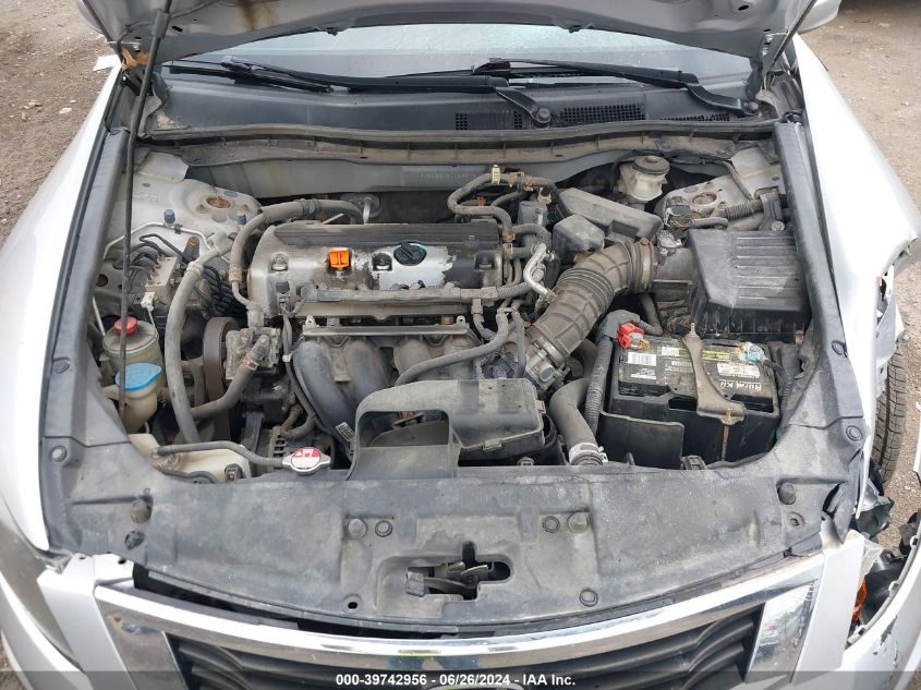 2009 Honda Accord 2.4 Lx VIN: 1HGCP26319A086272 Lot: 39742956