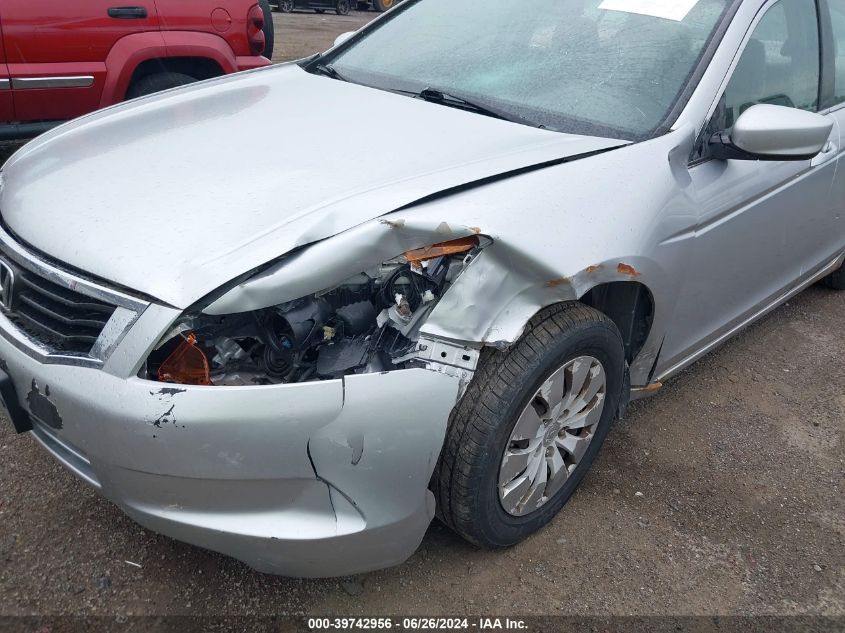 2009 Honda Accord 2.4 Lx VIN: 1HGCP26319A086272 Lot: 39742956