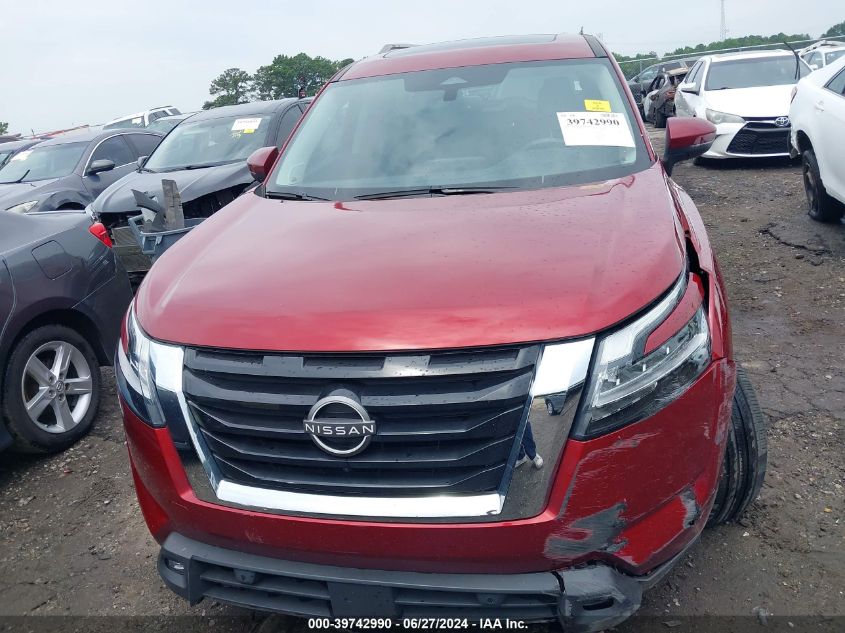 2022 Nissan Pathfinder Sl 2Wd VIN: 5N1DR3CB2NC273254 Lot: 39742990