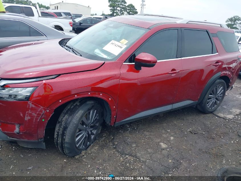 2022 Nissan Pathfinder Sl 2Wd VIN: 5N1DR3CB2NC273254 Lot: 39742990