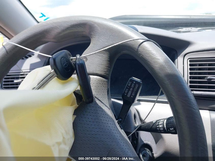 2005 Toyota Corolla Le VIN: JTDBR32E752054738 Lot: 39743002