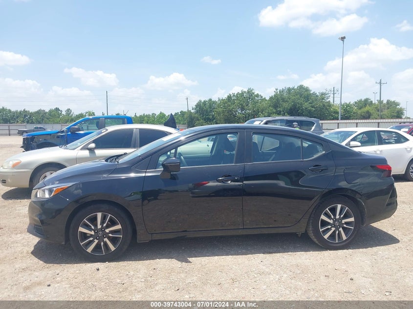 2021 Nissan Versa Sv Xtronic Cvt VIN: 3N1CN8EV5ML876513 Lot: 39743004
