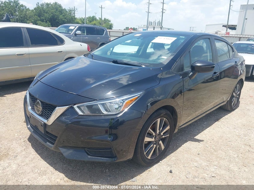 2021 Nissan Versa Sv Xtronic Cvt VIN: 3N1CN8EV5ML876513 Lot: 39743004