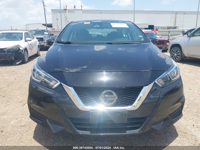 2021 Nissan Versa Sv Xtronic Cvt VIN: 3N1CN8EV5ML876513 Lot: 39743004