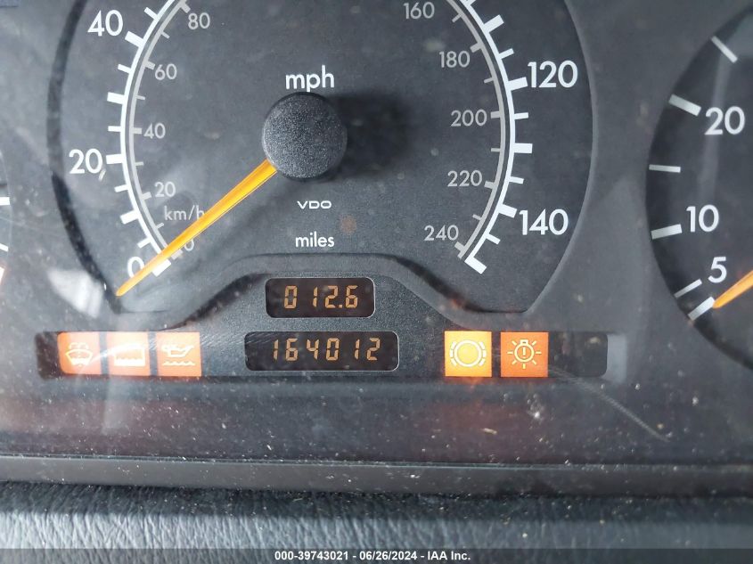 1997 Mercedes-Benz C 230 VIN: WDBHA23E5VF540949 Lot: 39743021