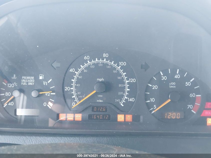 1997 Mercedes-Benz C 230 VIN: WDBHA23E5VF540949 Lot: 39743021