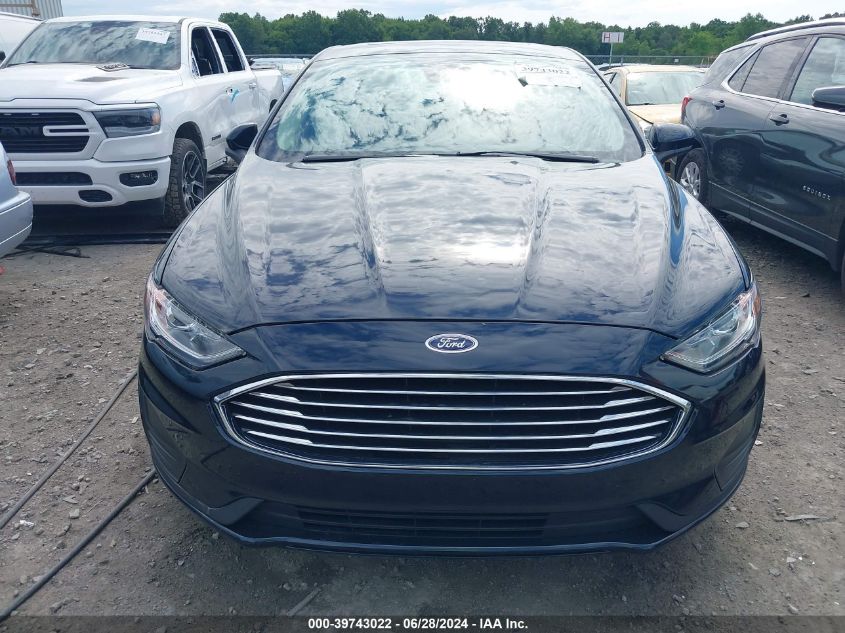 2020 Ford Fusion Se VIN: 3FA6P0T91LR140875 Lot: 39743022