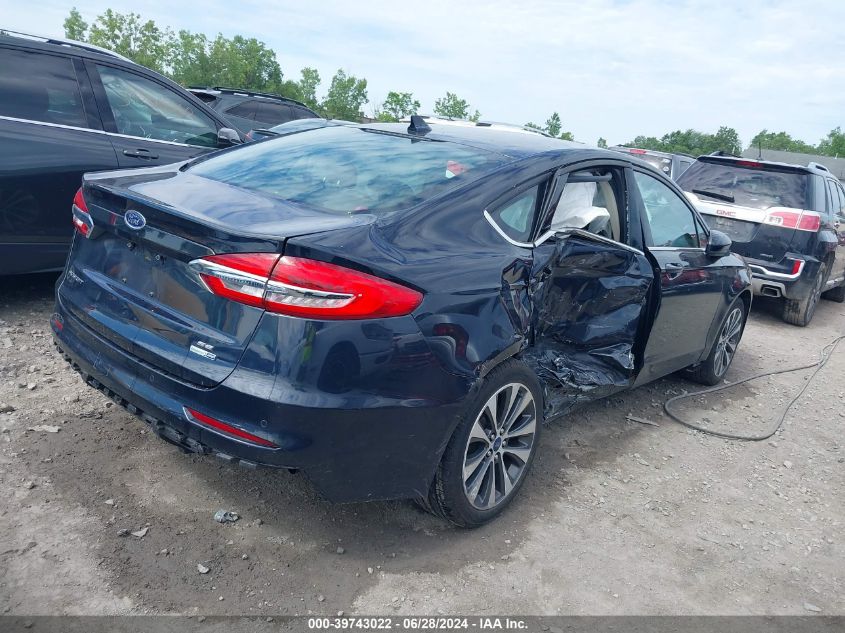 2020 Ford Fusion Se VIN: 3FA6P0T91LR140875 Lot: 39743022