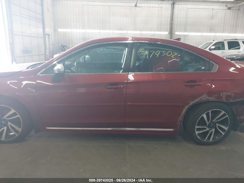 2019 Subaru Legacy 2.5I Sport VIN: 4S3BNAS60K3002740 Lot: 39743025