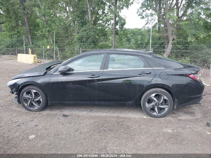 KMHLN4AJ9NU014617 2022 Hyundai Elantra Hybrid Limited