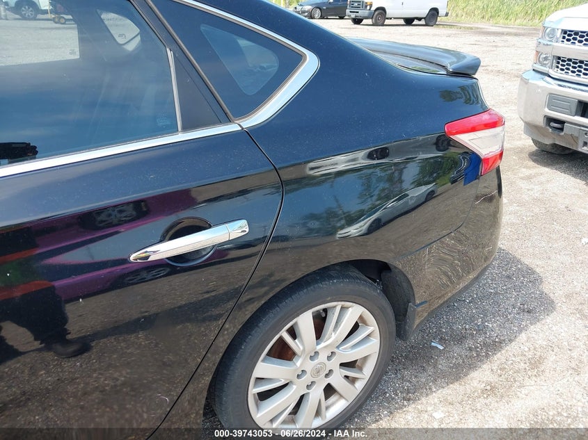 2013 Nissan Sentra Sl VIN: 3N1AB7APXDL735731 Lot: 39743053