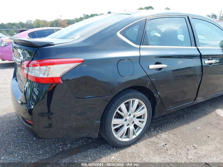 2013 Nissan Sentra Sl VIN: 3N1AB7APXDL735731 Lot: 39743053