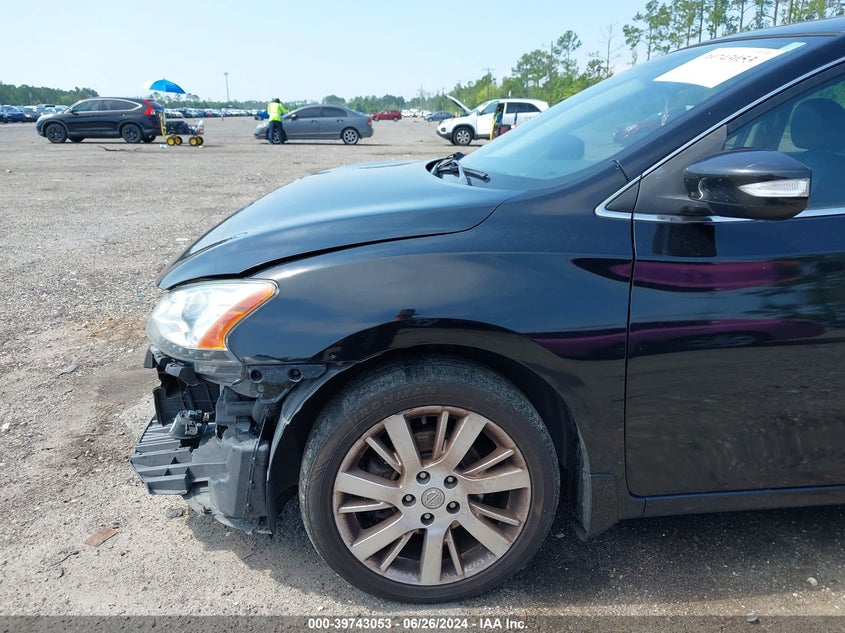 2013 Nissan Sentra Sl VIN: 3N1AB7APXDL735731 Lot: 39743053