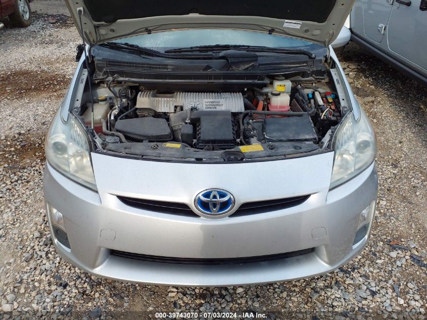 2011 Toyota Prius Three VIN: JTDKN3DU1B0297517 Lot: 39743070