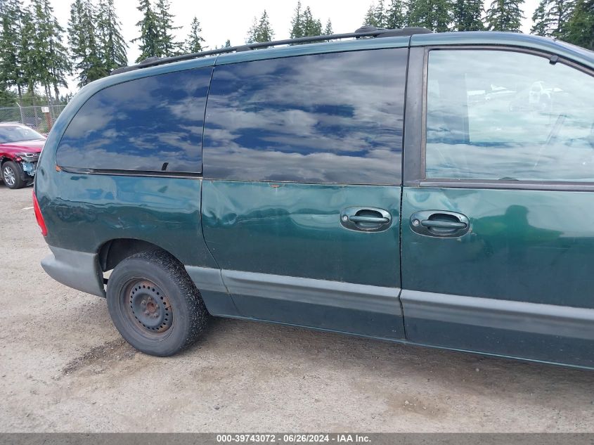 1999 Dodge Grand Caravan Se VIN: 1B4GP44L4XB904466 Lot: 39743072