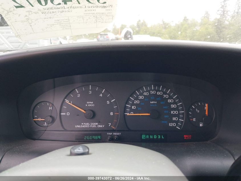 1999 Dodge Grand Caravan Se VIN: 1B4GP44L4XB904466 Lot: 39743072