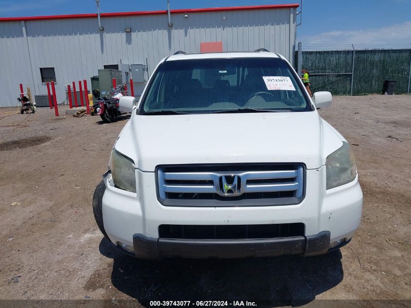 2006 Honda Pilot Ex-L VIN: 5FNYF18586B004864 Lot: 39743077