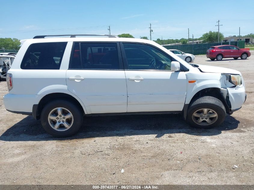 2006 Honda Pilot Ex-L VIN: 5FNYF18586B004864 Lot: 39743077