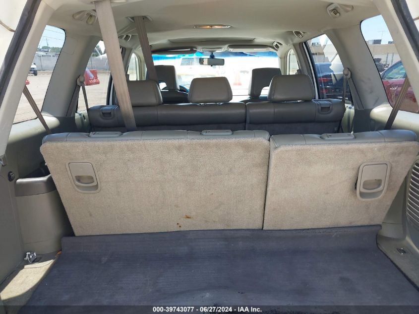 2006 Honda Pilot Ex-L VIN: 5FNYF18586B004864 Lot: 39743077