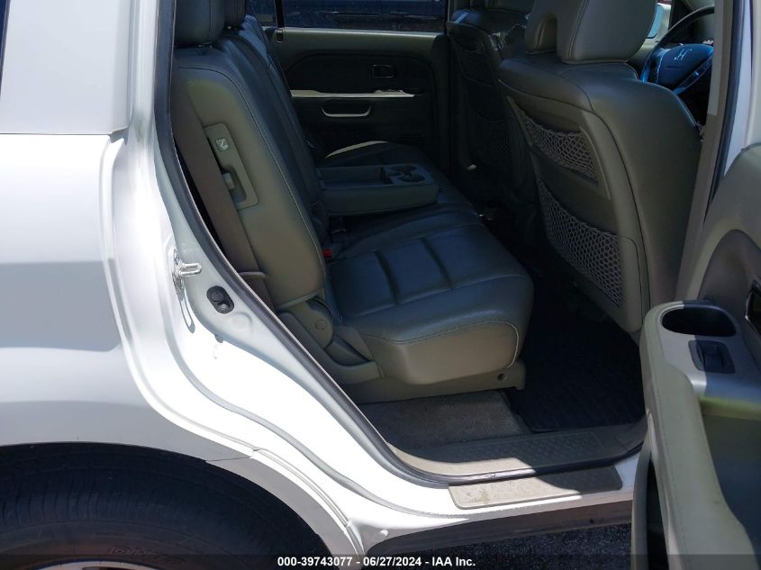 2006 Honda Pilot Ex-L VIN: 5FNYF18586B004864 Lot: 39743077