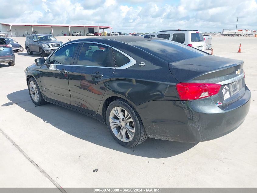 2014 Chevrolet Impala 2Lt VIN: 1G1125S3XEU165081 Lot: 39743088