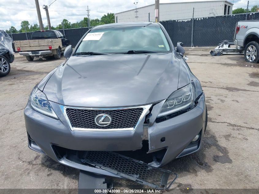 2012 Lexus Is 250 VIN: JTHBF5C25C5177196 Lot: 39743090