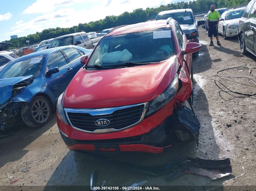 2012 Kia Sportage Lx VIN: KNDPB3A25C7288054 Lot: 39743105