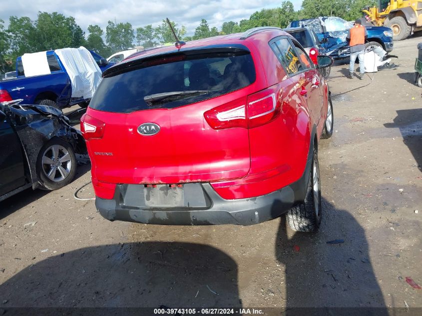 2012 Kia Sportage Lx VIN: KNDPB3A25C7288054 Lot: 39743105