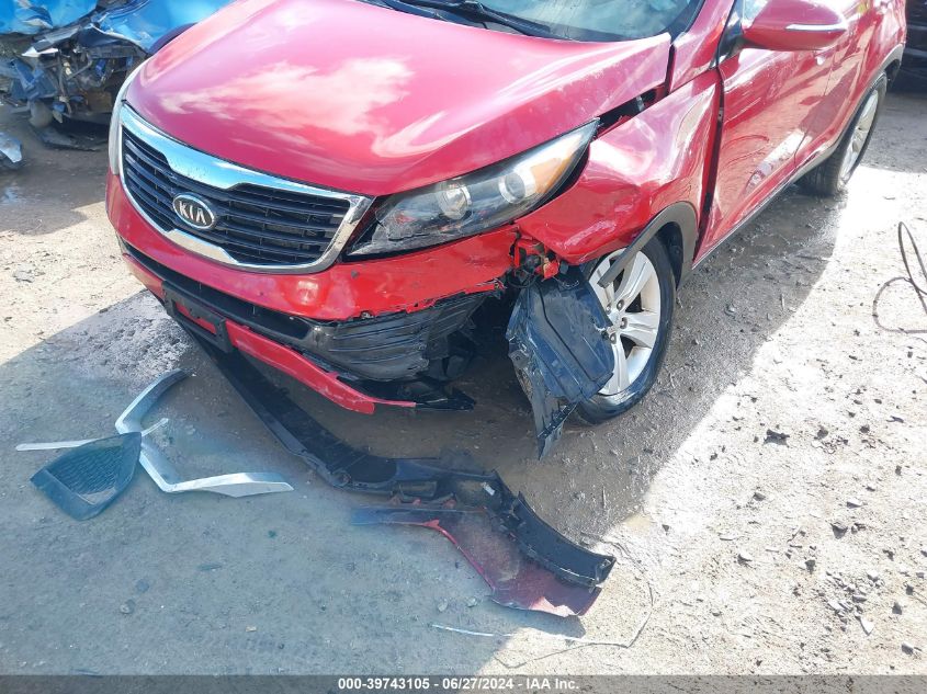 2012 Kia Sportage Lx VIN: KNDPB3A25C7288054 Lot: 39743105