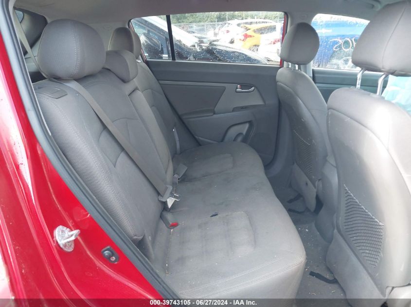 2012 Kia Sportage Lx VIN: KNDPB3A25C7288054 Lot: 39743105