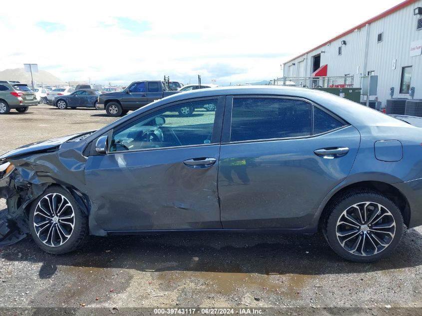 2015 Toyota Corolla L/Le/S/S Plus/Le Plus/Le Premium/S Premium VIN: 5YFBURHE0FP274153 Lot: 39743117