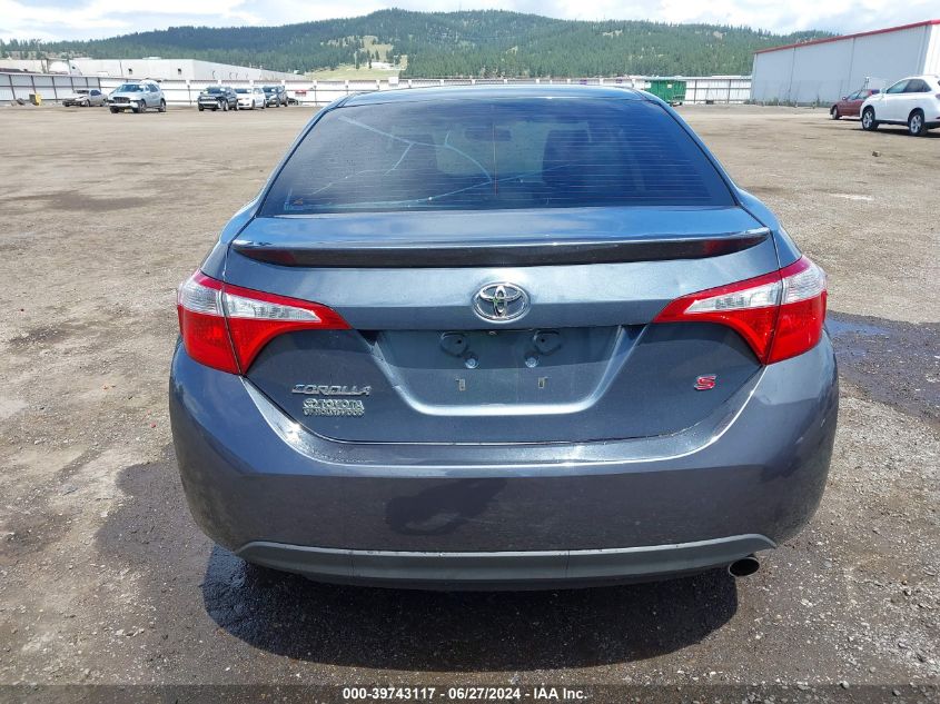 2015 Toyota Corolla L/Le/S/S Plus/Le Plus/Le Premium/S Premium VIN: 5YFBURHE0FP274153 Lot: 39743117