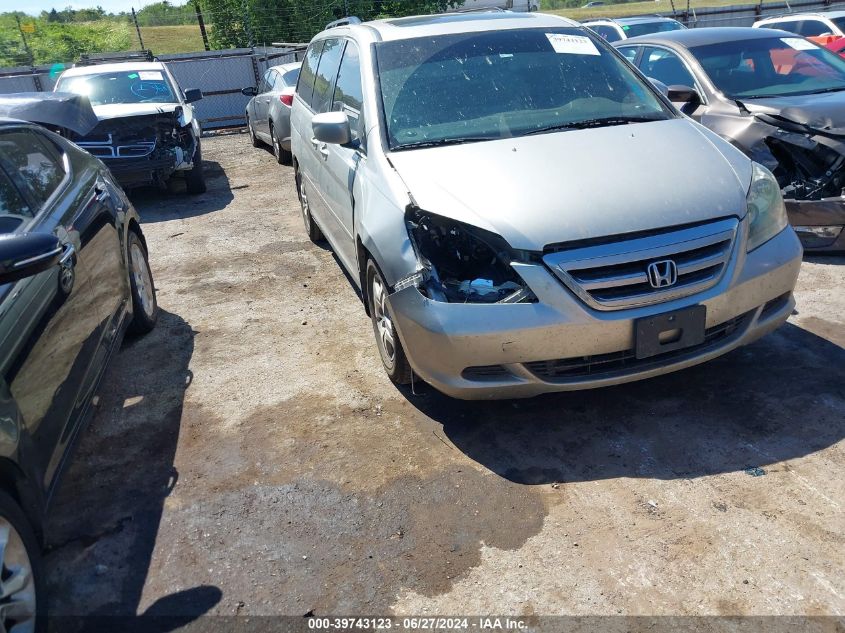 2006 Honda Odyssey Ex-L VIN: 5FNRL386X6B443310 Lot: 39743123