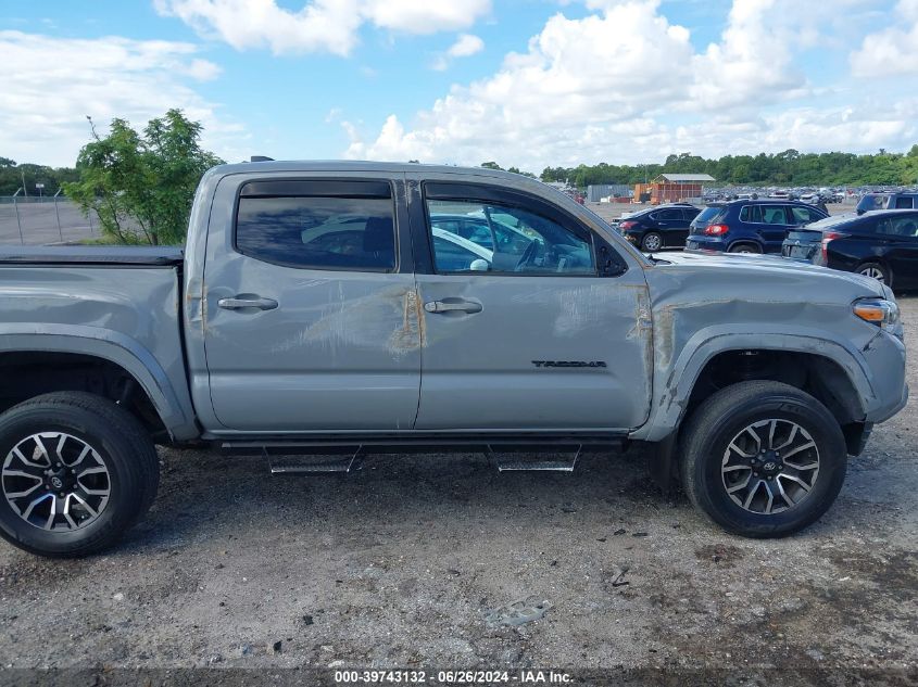 2020 Toyota Tacoma Double Cab/Sr/Sr5/Trd Spo VIN: 3TMCZ5AN6LM299635 Lot: 39743132