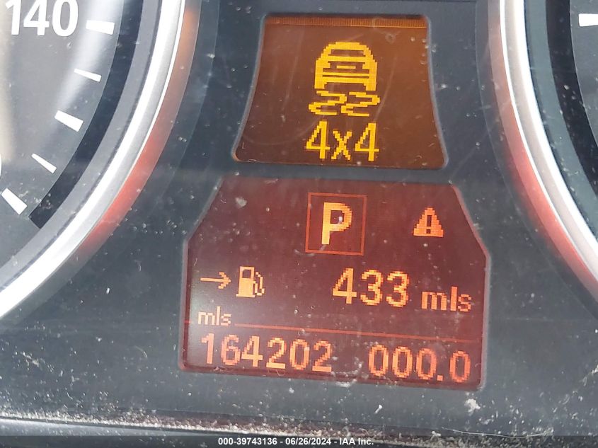 2010 BMW X5 xDrive30I VIN: 5UXFE4C55AL383359 Lot: 39743136