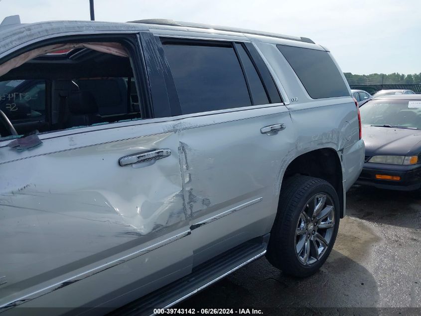 2015 Chevrolet Tahoe K1500 Ltz VIN: 1GNSKCKCXFR641325 Lot: 39743142