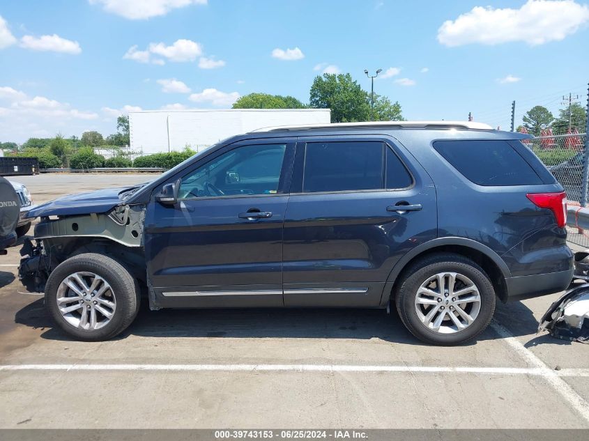 2017 Ford Explorer Xlt VIN: 1FM5K7D87HGE32723 Lot: 39743153