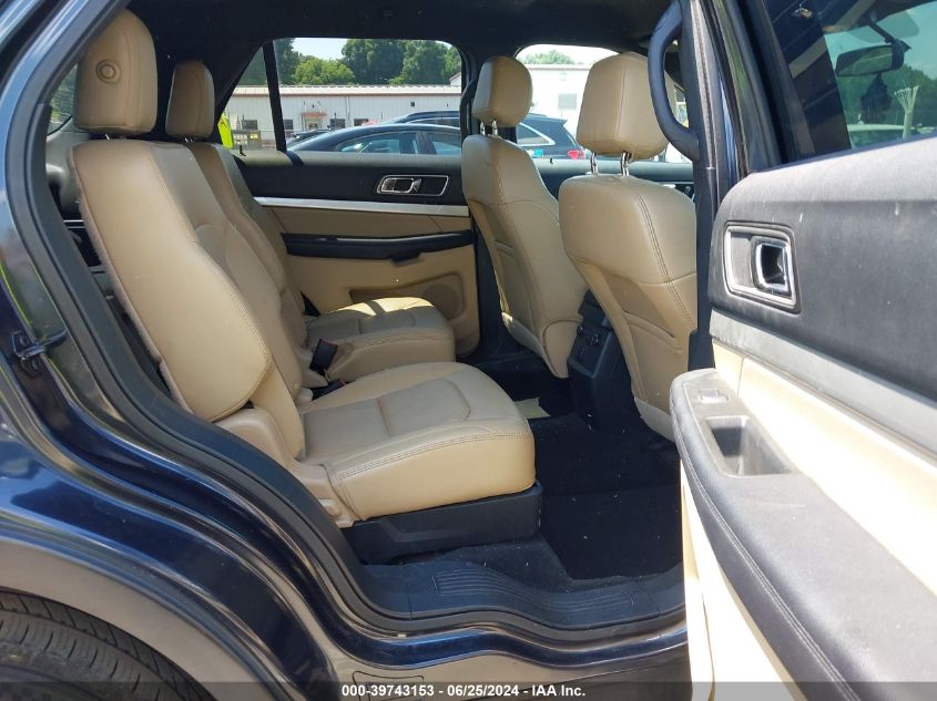 2017 Ford Explorer Xlt VIN: 1FM5K7D87HGE32723 Lot: 39743153