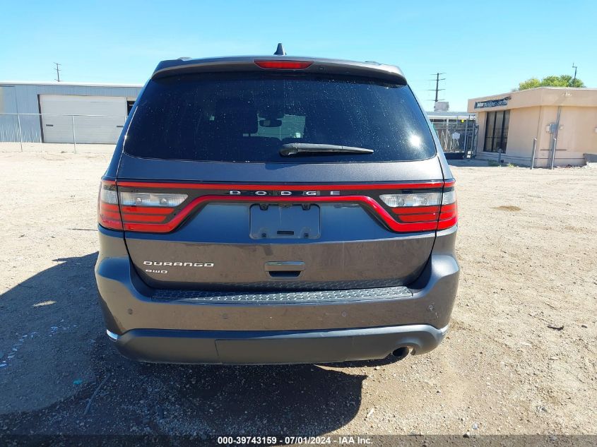 2017 Dodge Durango Sxt Awd VIN: 1C4RDJAG2HC691510 Lot: 39743159