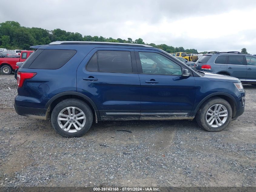 2017 Ford Explorer Xlt VIN: 1FM5K7D89HGC44768 Lot: 39743168