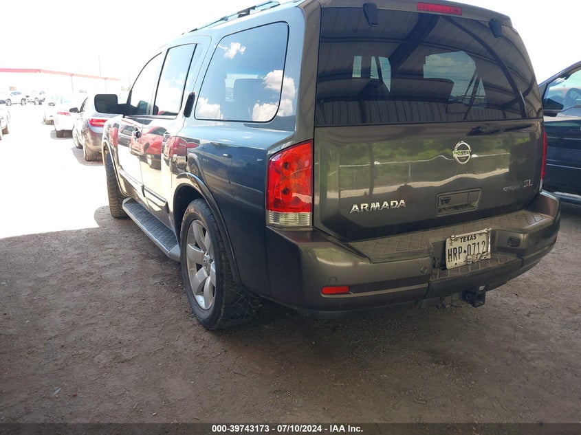 2011 Nissan Armada Sl VIN: 5N1BA0ND9BN606139 Lot: 39743173
