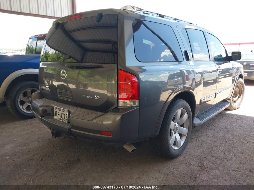 2011 Nissan Armada Sl VIN: 5N1BA0ND9BN606139 Lot: 39743173