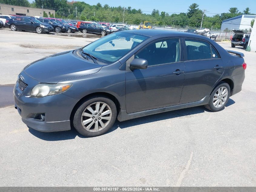 2T1BU40E79C185280 | 2009 TOYOTA COROLLA